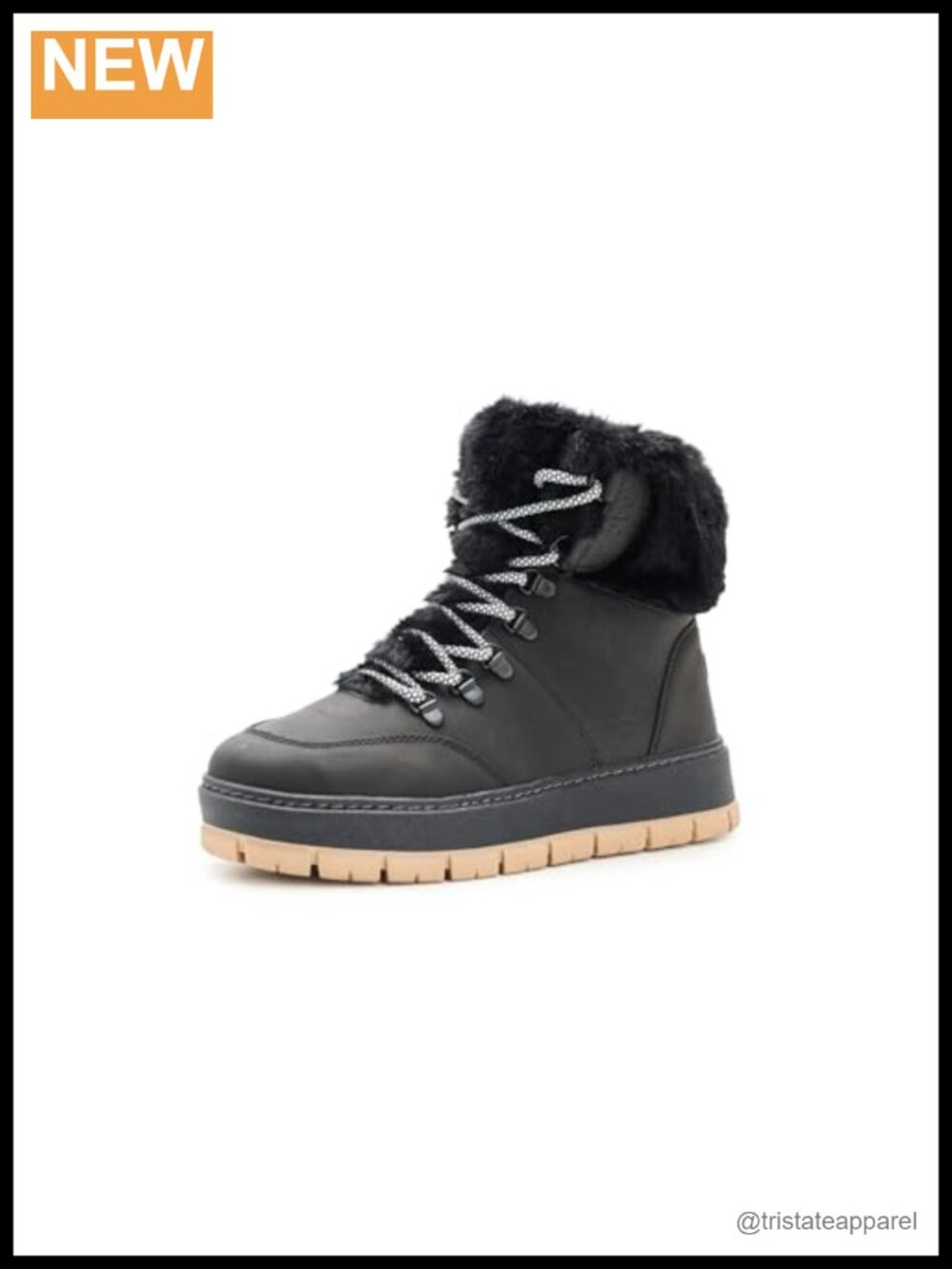 PAJAR Chalet Waterproof Snow Boots -30°C Nubuck Leather Calf High Lace Up